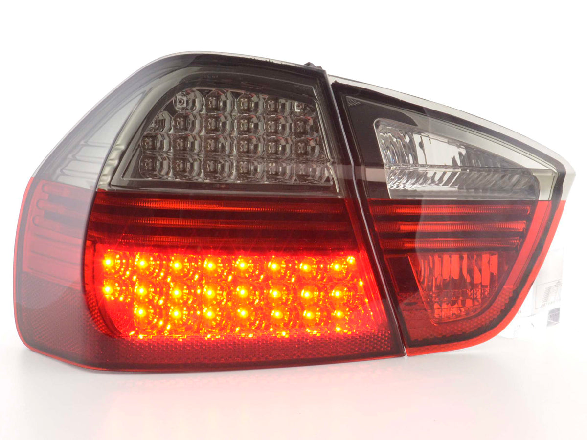 LED Rückleuchten Set BMW 3er Limousine Typ E90 05-08 schwarz/rot LED Rückleuchten Set BMW 3er Limousine Typ E90 05-08 schwarz/rot